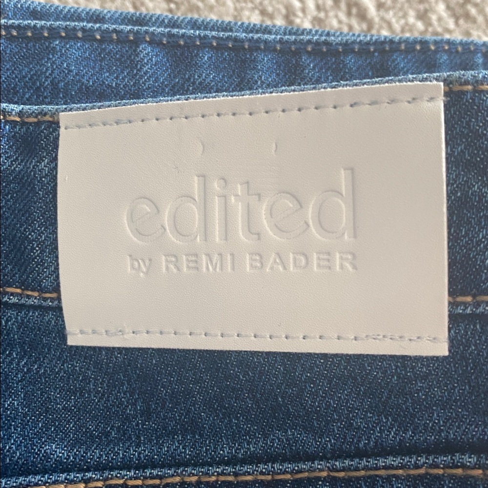 Edited by Remi Bader NWT loose straight jeans size 12 - Picture 2 of 7